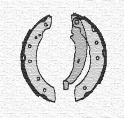 MAGNETI MARELLI 363617400000 -  Комплект тормозных колодок